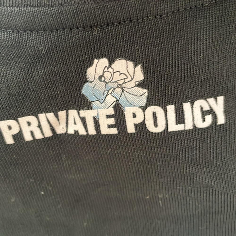 PRIVATE POLICY NEW YORK Pleasure Baby Tee Unisex NWT XL - Picture 8 of 9